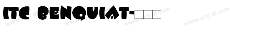 ITC Benquiat字体转换